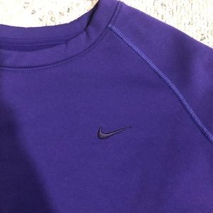 Purple women’s Nike crewneck
